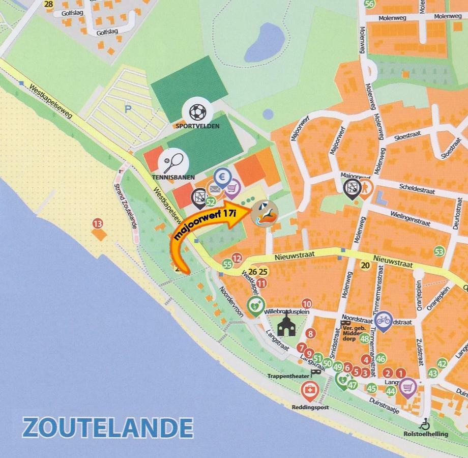 Vakantiewoning Aan Zee Zoutelande Dış mekan fotoğraf